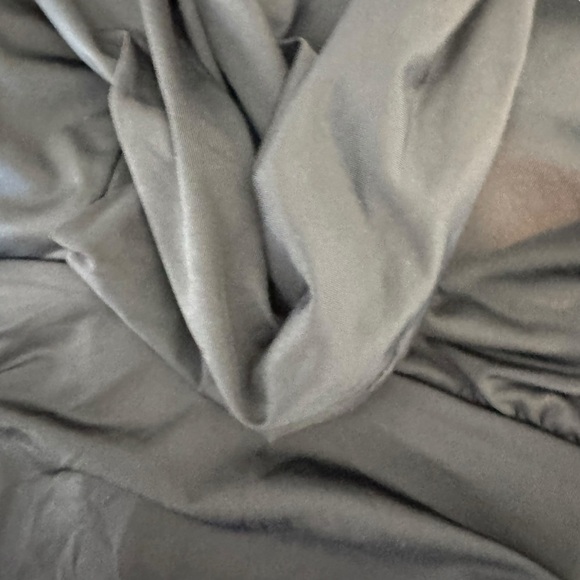 Miraclesuit - Black One-Piece Draped Neckline Swimsuit Sz XL - Picture 7 of 7